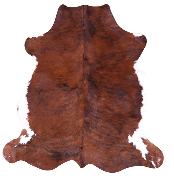 Natural Hair-On Cowhide Rug - 6' 1" X 5' 9" - Golden Nile