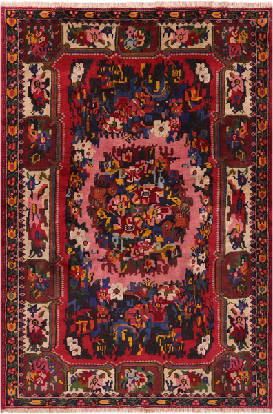 Persian Hand Knotted Wool Rug - 5' 6" X 8' 4" - Golden Nile