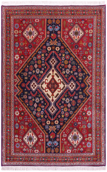 Persian Hand Knotted Wool Rug - 3' 4" X 5' 1" - Golden Nile