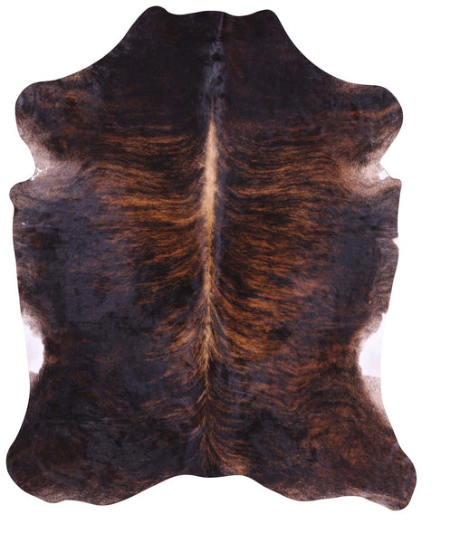 Natural Hair-On Cowhide Rug - 7' 3" X 5' 11" - Golden Nile