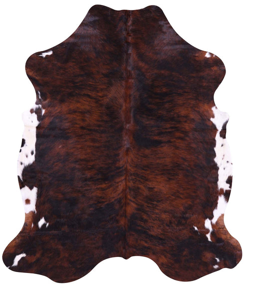 Natural Hair-On Cowhide Rug - 7' 5" X 6' 4" - Golden Nile