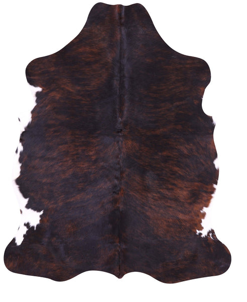 Natural Hair-On Cowhide Rug - 6' 4" X 5' 11" - Golden Nile