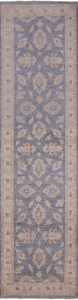 Peshawar Handmade Wool Runner Rug - 2' 7" X 9' 8" - Golden Nile