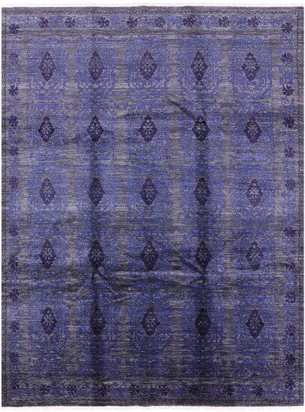 William Morris Handmade Wool Area Rug - 8' 1" X 10' 8" - Golden Nile