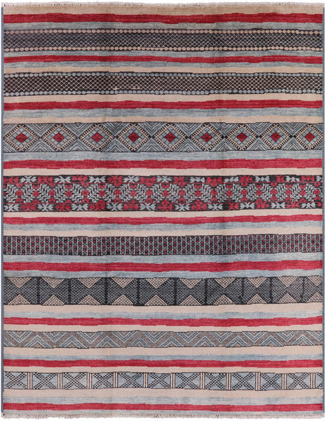 Tribal Moroccan Area Rug - 9' 4" X 11' 9" - Golden Nile