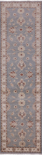 Peshawar Handmade Wool Runner Rug - 2' 8" X 9' 7" - Golden Nile