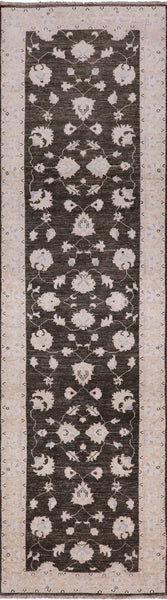 Peshawar Handmade Wool Runner Rug - 2' 8" X 10' 0" - Golden Nile