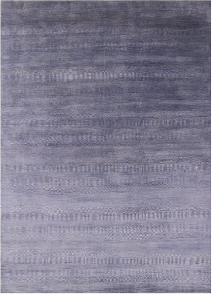 Savannah Grass Hand Knotted Wool & Silk Rug - 9' 2" X 12' 2" - Golden Nile