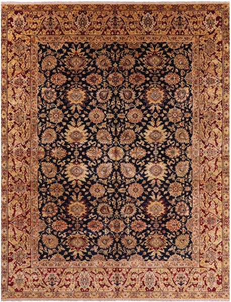 Persian Tabriz Handmade Wool Rug - 12' 1" X 16' 1" - Golden Nile