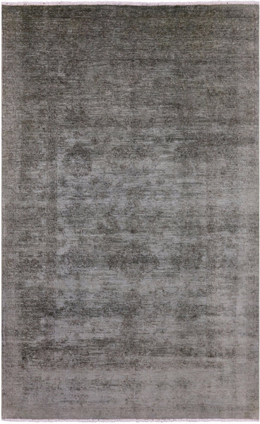 Full Pile Overdyed Handmade Wool Rug - 3' 11" X 6' 4" - Golden Nile