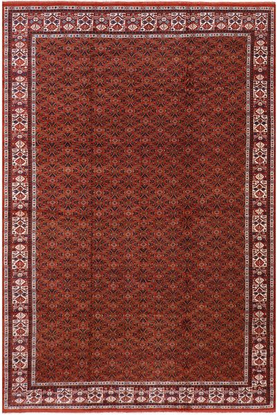 Fine Persian Bijar Hand Knotted Wool On Wool Rug - 15' 8" X 25' 5" - Golden Nile