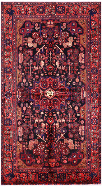 New Authentic Persian Nahavand Rug - 5' 9" X 10' 6" - Golden Nile