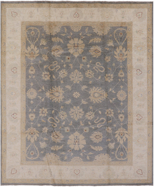 Peshawar Handmade Rug - 8' 4" X 9' 10" - Golden Nile