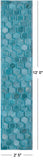 Natural Cowhide Hand Stitched Patchwork Runner Rug - 2' 5" X 12' 0" - Golden Nile