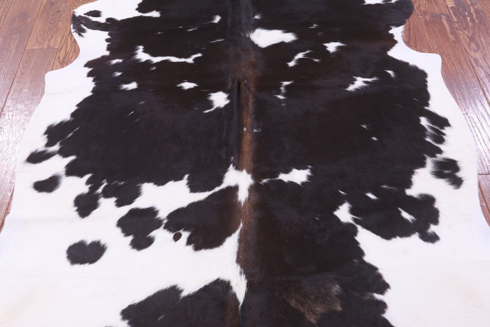 Natural Hair-On Cowhide Rug - 6' 5" X 5' 10" - Golden Nile