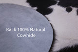 Natural Hair-On Cowhide Rug - 6' 5" X 5' 10" - Golden Nile