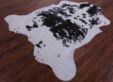 Natural Hair-On Cowhide Rug - 6' 10" X 6' 6" - Golden Nile