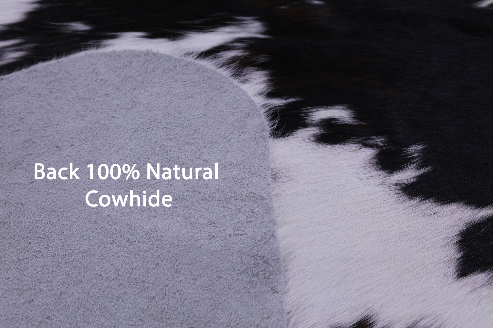 Natural Hair-On Cowhide Rug - 6' 10" X 6' 6" - Golden Nile