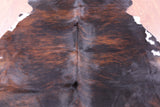 Natural Hair-On Cowhide Rug - 6' 4" X 6' 1" - Golden Nile