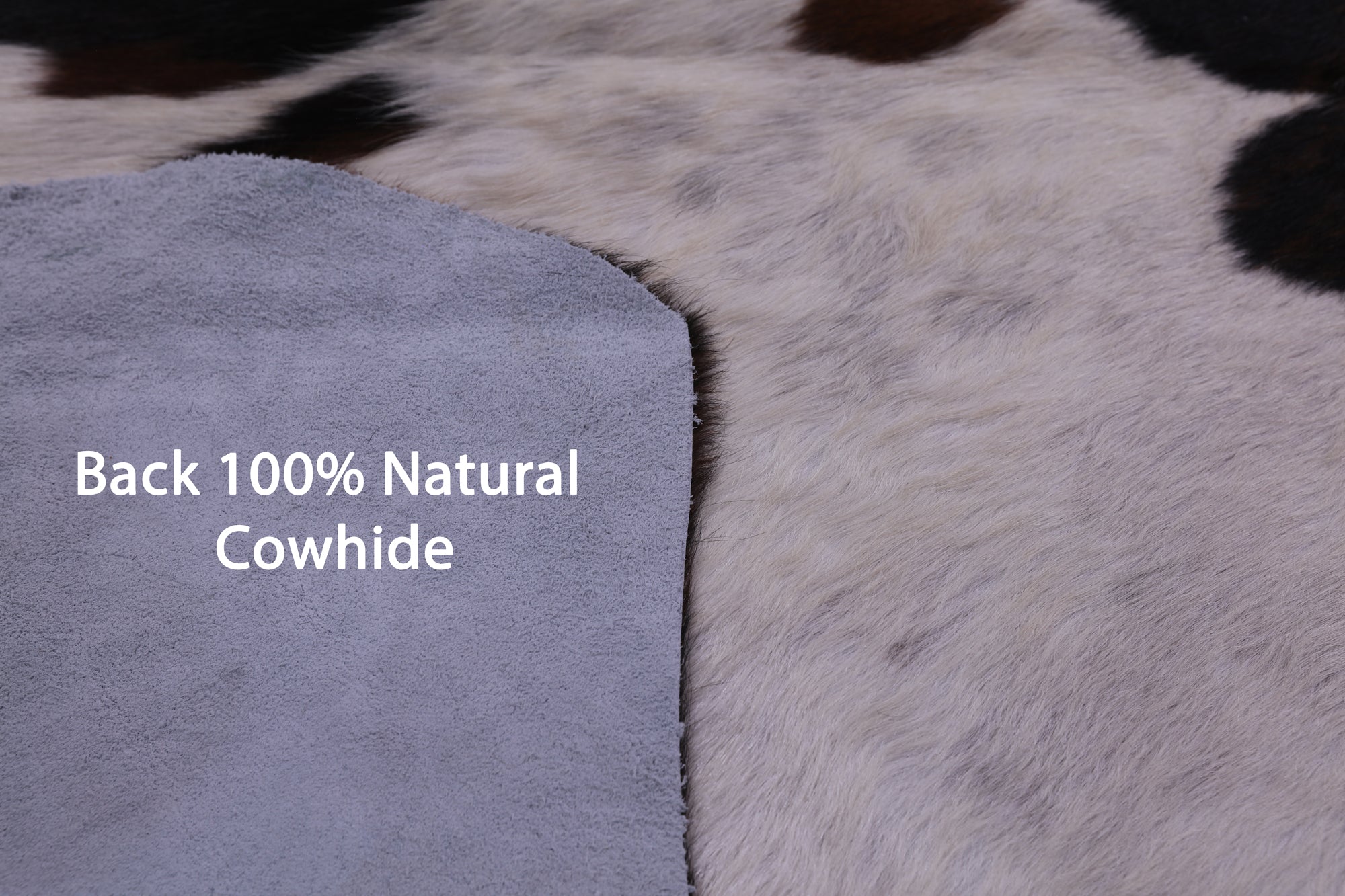 Natural Hair-On Cowhide Rug - 7' 2" X 6' 3" - Golden Nile