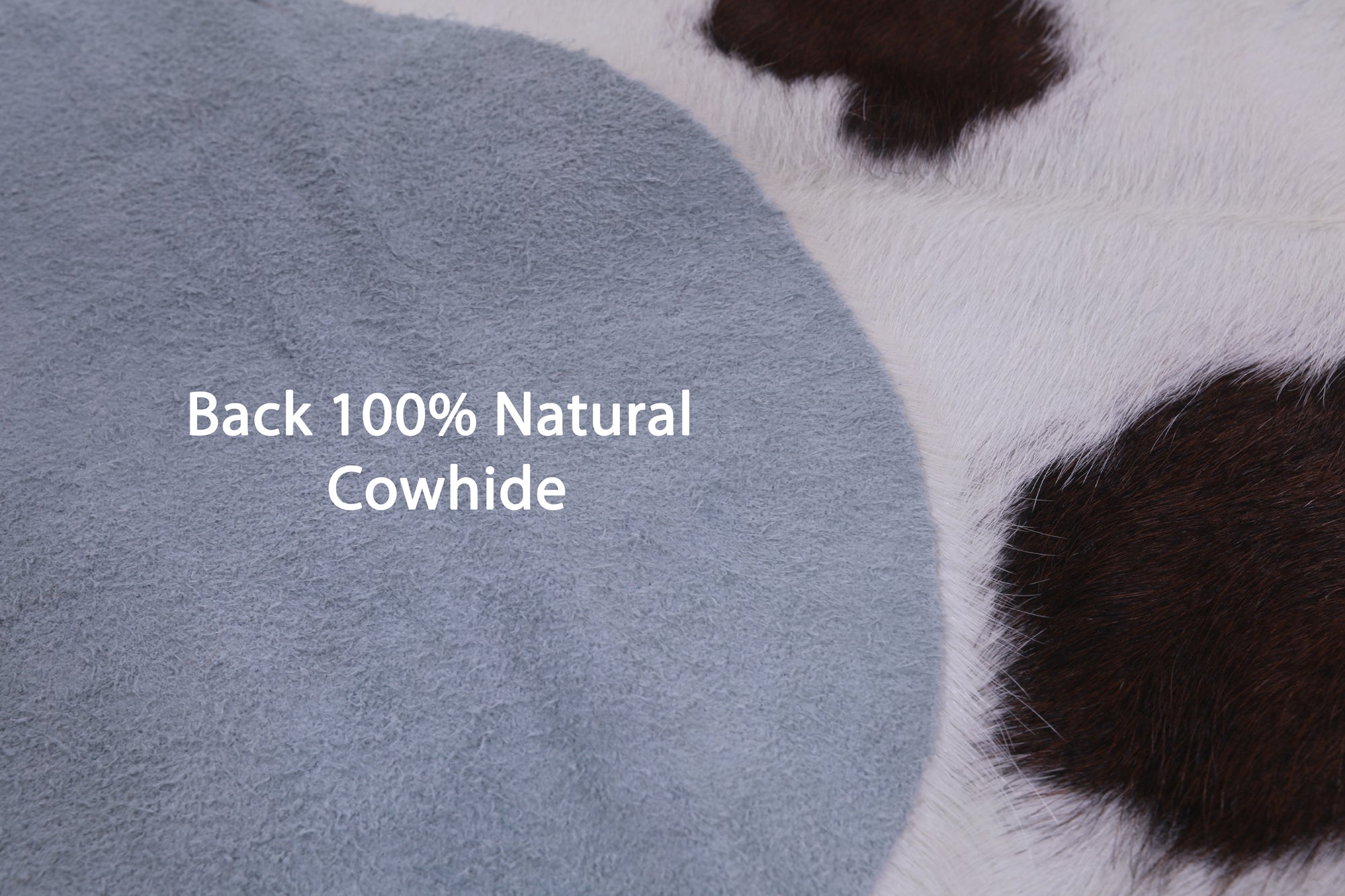 Natural Hair-On Cowhide Rug - 7' 5" X 6' 1" - Golden Nile