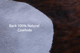 Natural Hair-On Cowhide Rug - 6' 10" X 6' 1" - Golden Nile