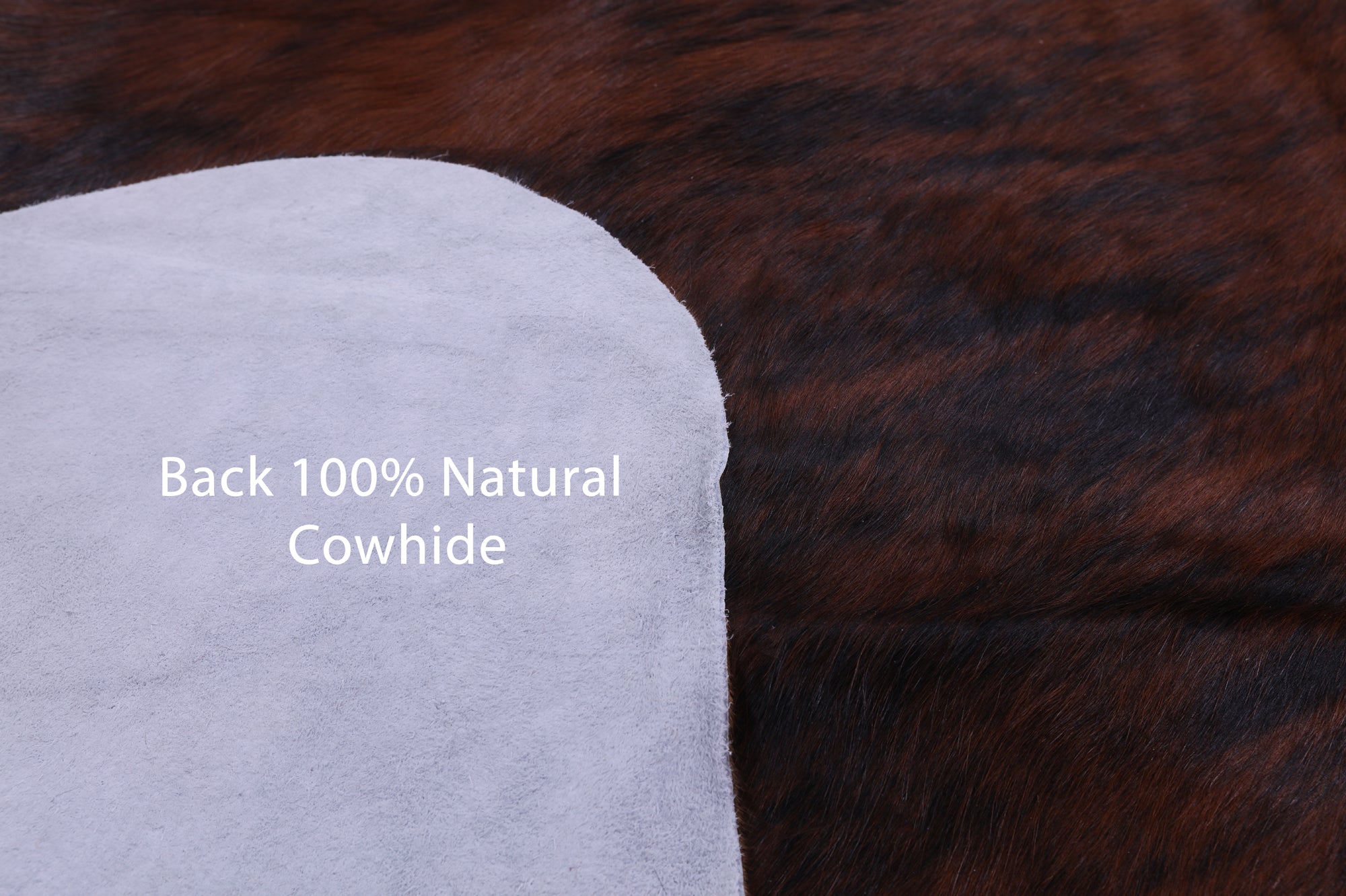 Natural Hair-On Cowhide Rug - 7' 1" X 6' 1" - Golden Nile