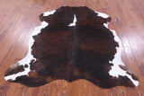 Natural Hair-On Cowhide Rug - 6' 9" X 6' 3" - Golden Nile