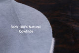 Natural Hair-On Cowhide Rug - 6' 11" X 6' 2" - Golden Nile