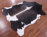 Natural Hair-On Cowhide Rug - 7' 5" X 6' 3" - Golden Nile