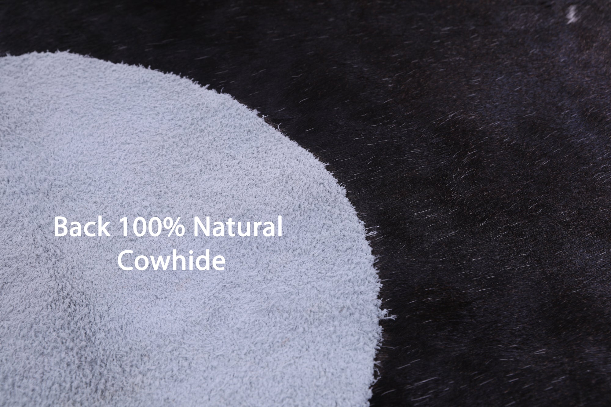 Natural Hair-On Cowhide Rug - 7' 5" X 6' 3" - Golden Nile
