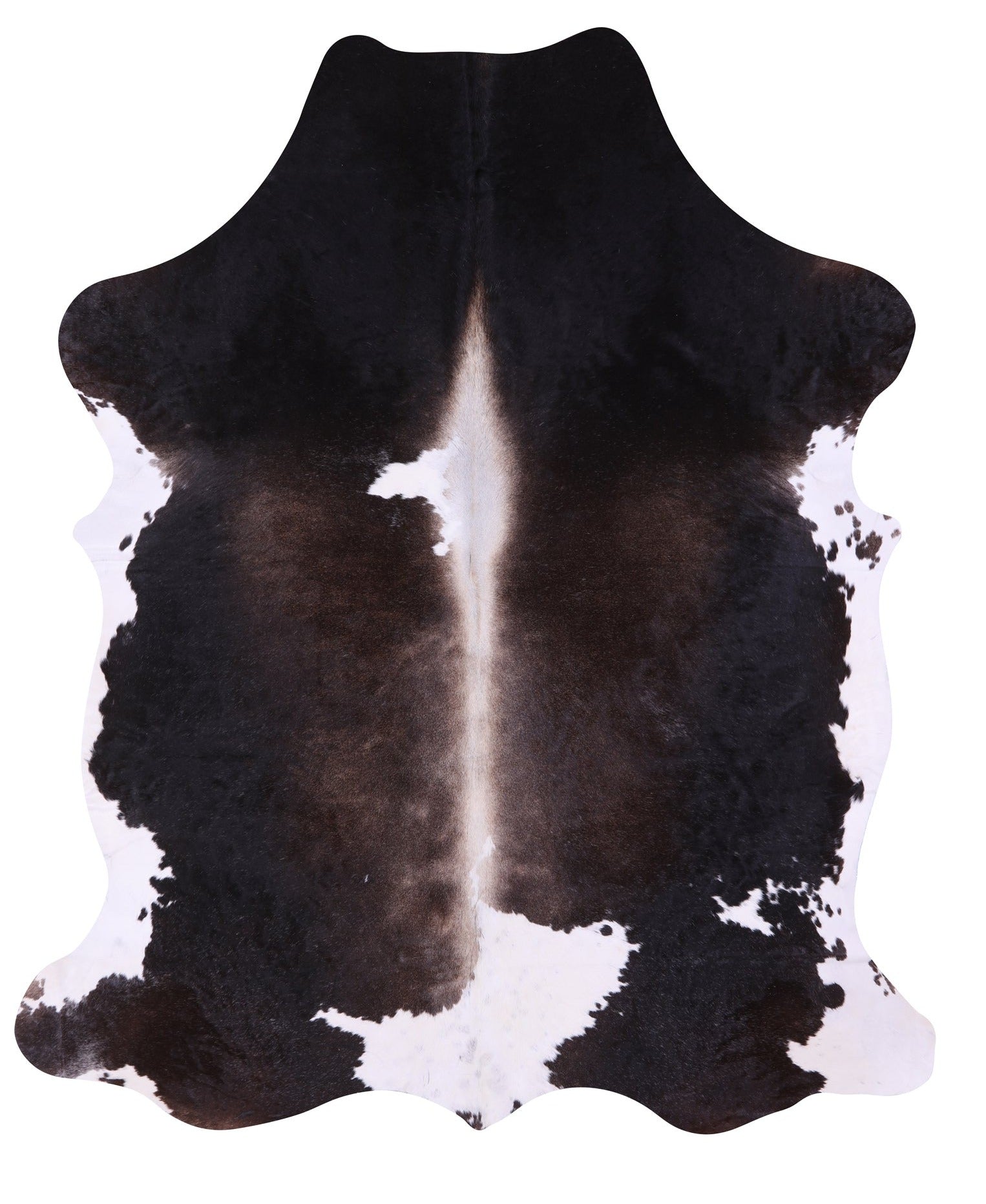 Natural Hair-On Cowhide Rug - 7' 5" X 6' 3" - Golden Nile