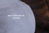 Natural Hair-On Cowhide Rug - 6' 7" X 5' 8" - Golden Nile