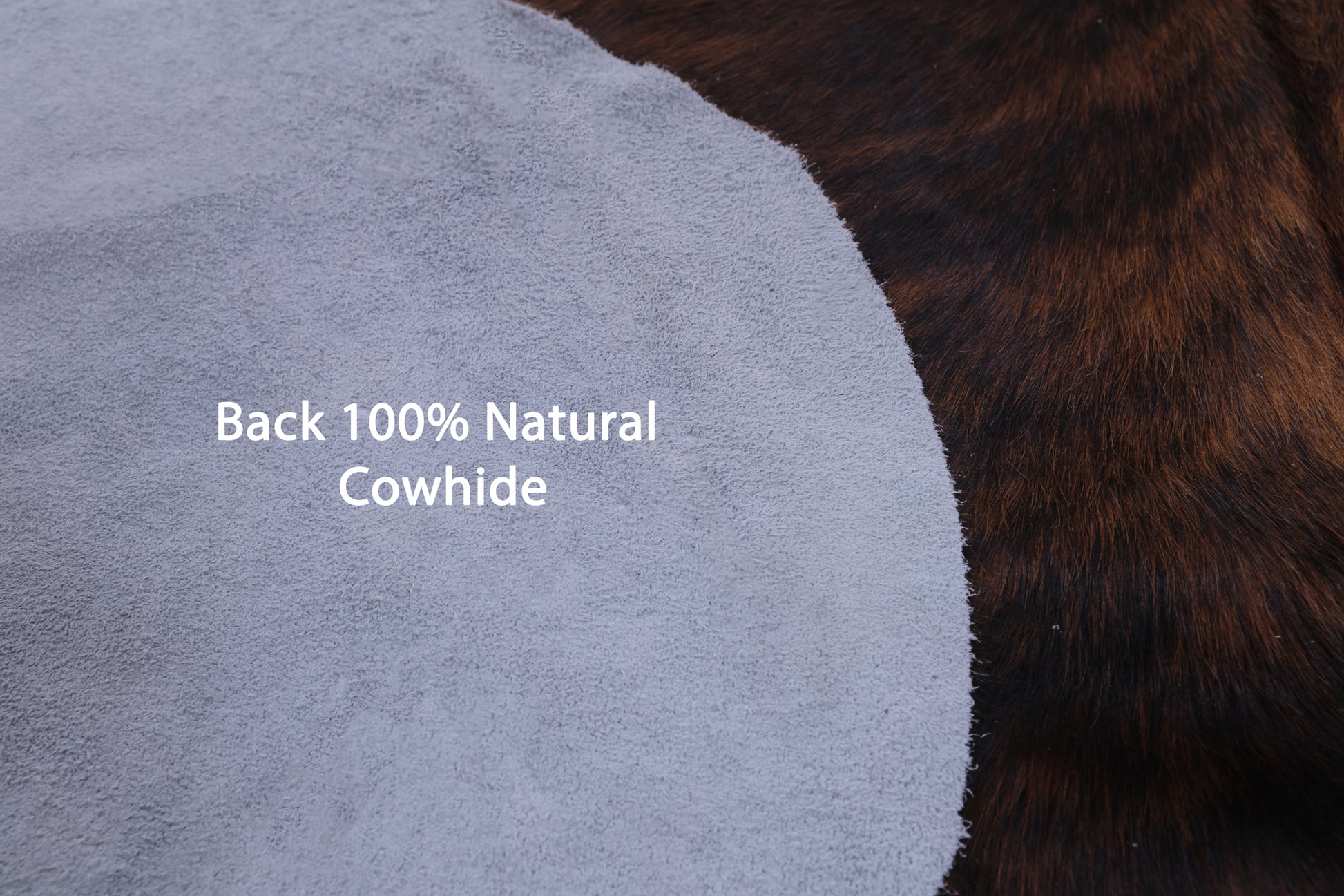 Natural Hair-On Cowhide Rug - 6' 7" X 5' 8" - Golden Nile