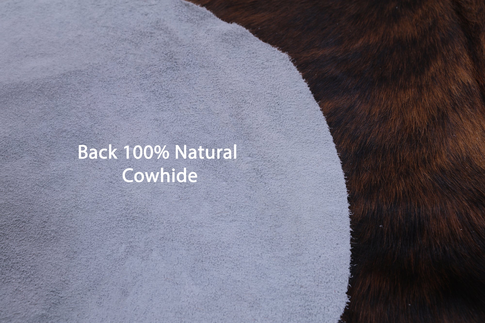 Natural Hair-On Cowhide Rug - 6' 7" X 5' 8" - Golden Nile