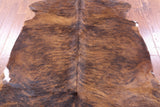 Natural Hair-On Cowhide Rug - 6' 7" X 5' 8" - Golden Nile