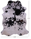 Natural Hair-On Cowhide Rug - 7' 1" X 5' 8" - Golden Nile