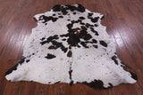 Natural Hair-On Cowhide Rug - 6' 9" X 6' 1" - Golden Nile