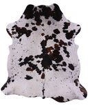Natural Hair-On Cowhide Rug - 6' 9" X 6' 1" - Golden Nile