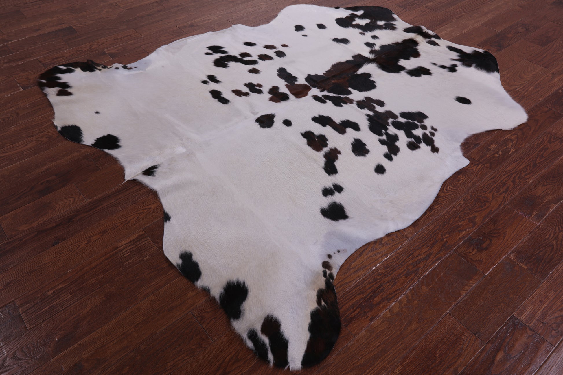 Natural Hair-On Cowhide Rug - 6' 9" X 6' 8" - Golden Nile