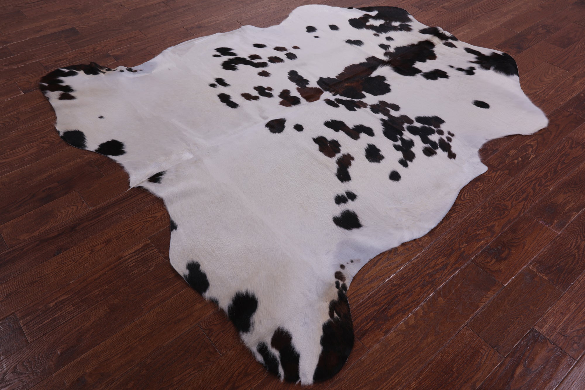 Natural Hair-On Cowhide Rug - 6' 9" X 6' 8" - Golden Nile