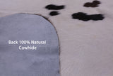 Natural Hair-On Cowhide Rug - 6' 9" X 6' 8" - Golden Nile