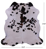 Natural Hair-On Cowhide Rug - 6' 9" X 6' 8" - Golden Nile