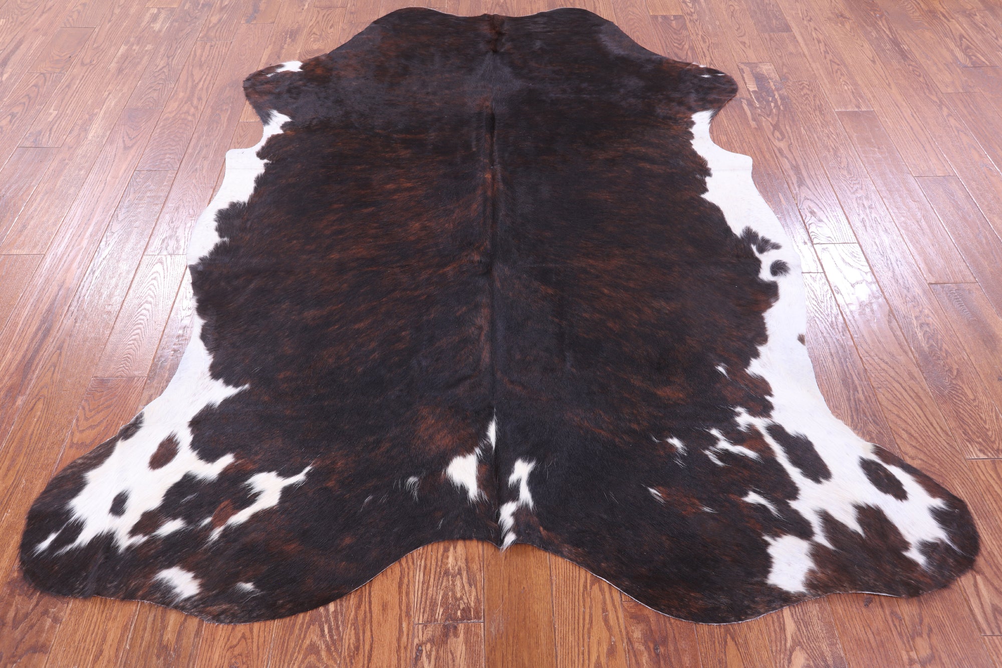 Natural Hair-On Cowhide Rug - 7' 3" X 6' 3" - Golden Nile