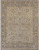 Ivory Peshawar White Wash Area Rug - 8' 2" X 10' 7"