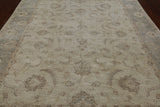 Ivory Peshawar White Wash Area Rug - 8' 2" X 10' 7"