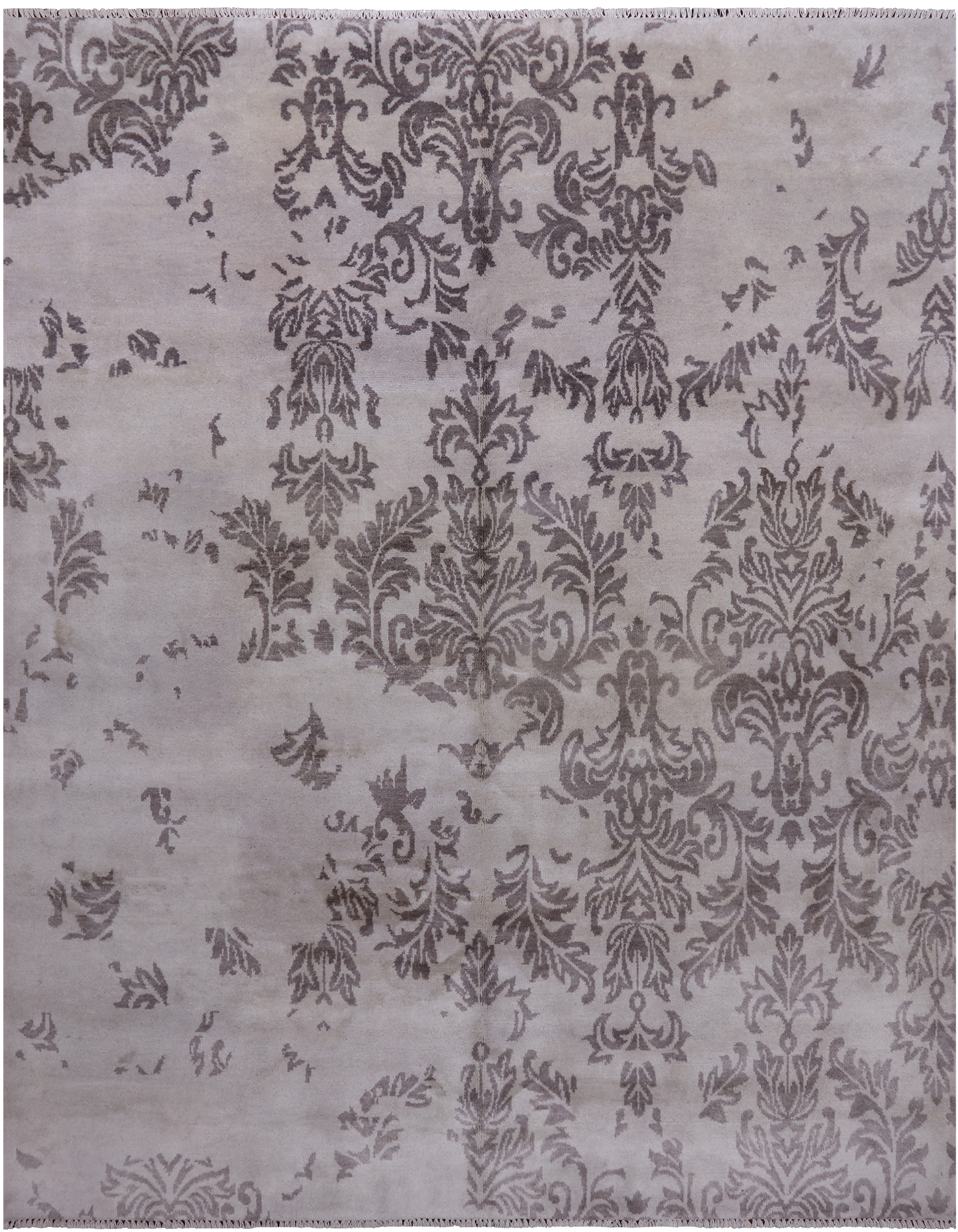 SUPER SALE Contemporary Hand Knotted Wool Rug - 8' 0" X 9' 10"
