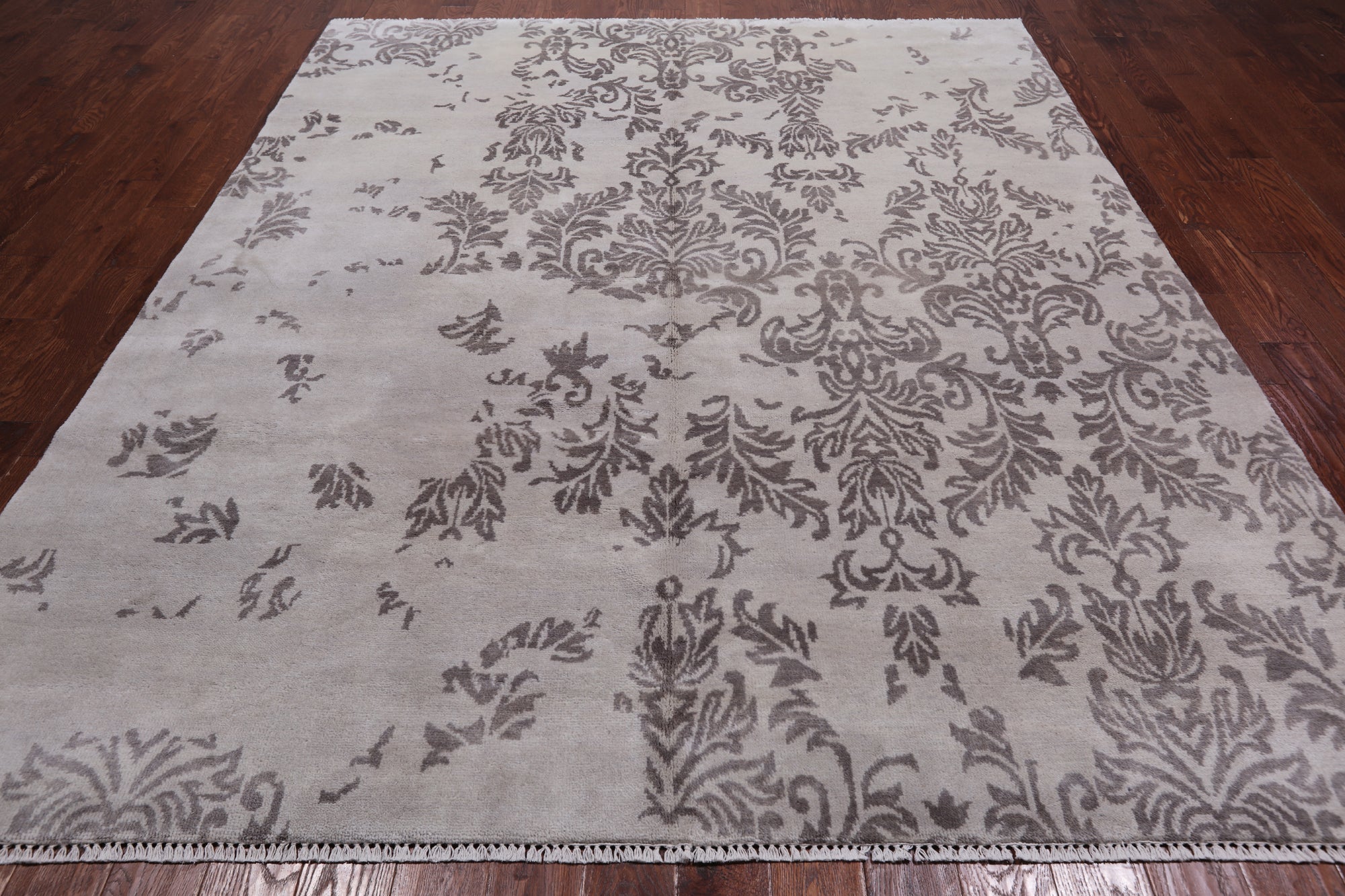 SUPER SALE Contemporary Hand Knotted Wool Rug - 8' 0" X 9' 10"