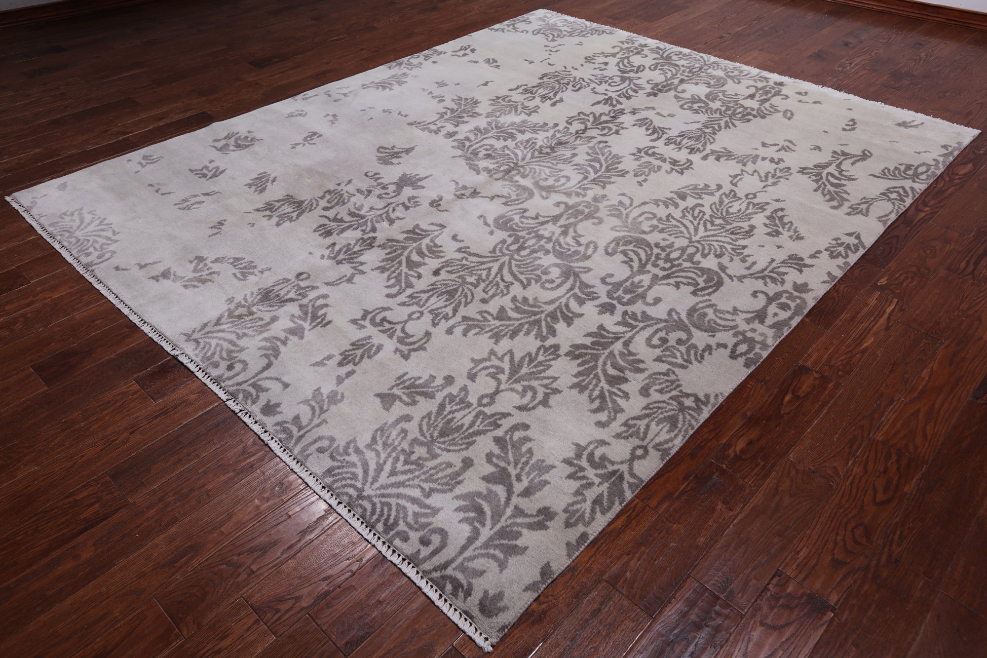 SUPER SALE Contemporary Hand Knotted Wool Rug - 8' 0" X 9' 10"