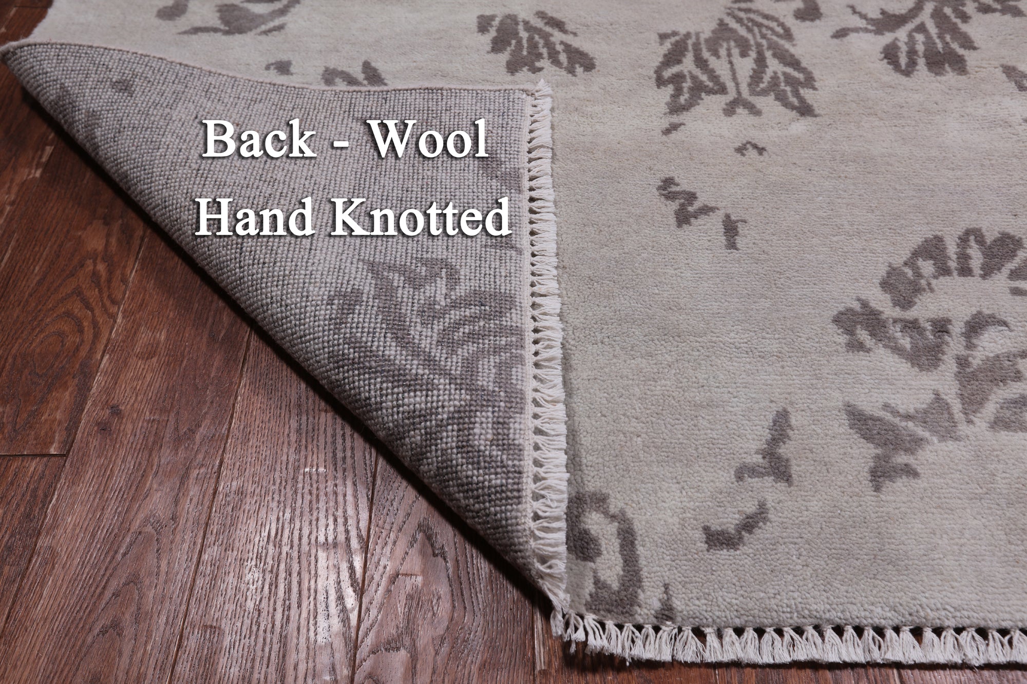 SUPER SALE Contemporary Hand Knotted Wool Rug - 8' 0" X 9' 10"